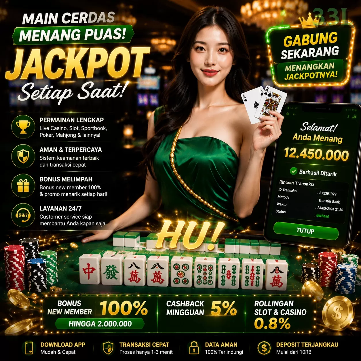 33l Masuk